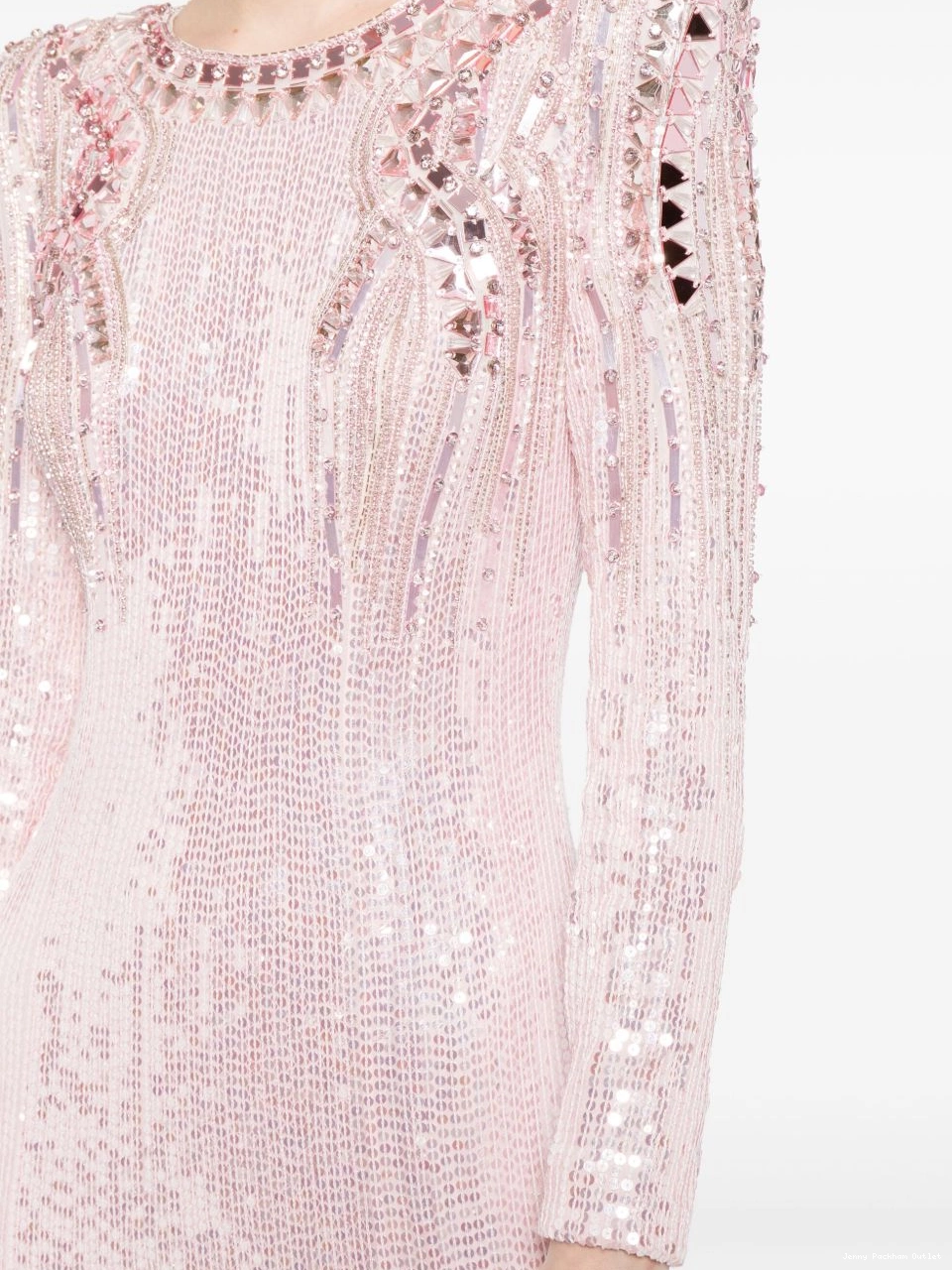 Cheap sequin-embellished Paloma Jenny Packham gown Women 0408